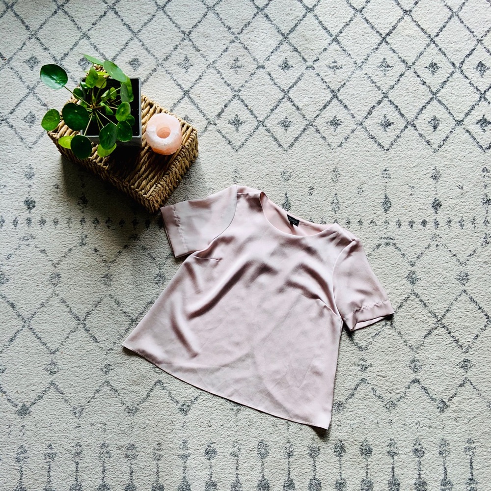 Stain pink Topshop Top